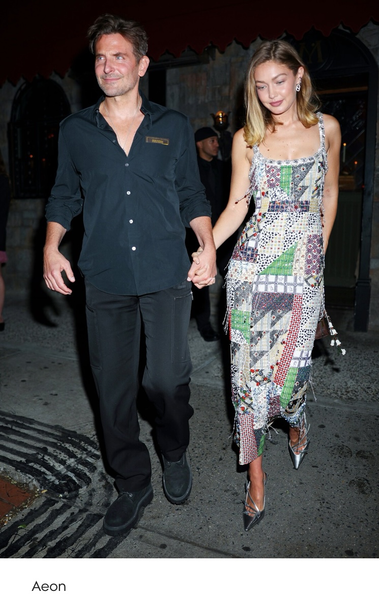 Date Night Celebration With Gigi Hadid and Bradley Cooper