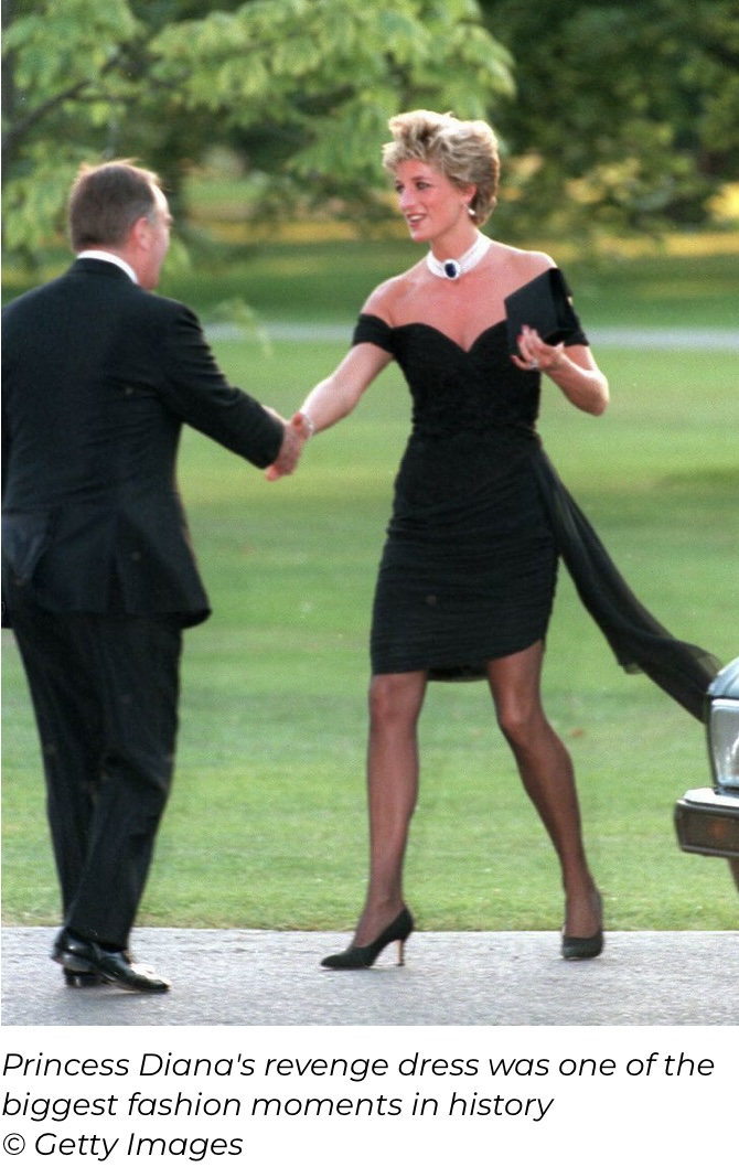 Celebrity Revenge Dresses From Princess Diana To Mariah Carey