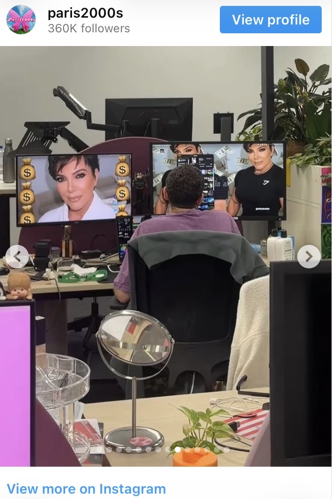 Kris Jenner (Kim Kardashian’s Mom) Has Turned Into A Manifestation Good Luck Charm